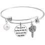 Zuo Bao Bridesmaids Gifts Im Such A Lucky Bride to Have You by My Side Maid of Honor Jewelry Bracelet