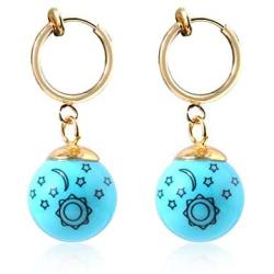 Elizabeth Liones Earrings The Seven Deadly Sins Cosplay Drop Earrings Blue