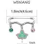 WSNANG Sorority Gift Graduation Gift Leaf Pendant Paraphernalia Earrings Gift for Women Girls WSNANG Sorority Gift Graduation Gift Leaf Pendant Paraphernalia Earrings Gift for Women Girls