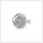 Mgutillart Punk Rock Titanium Steel Basketball Pendant Necklace