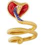 RockLove DISNEY’S ALADDIN Jafar’s Snake Staff Ring