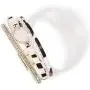 FANCY SHINY Leather Wrap Bracelet Boho Cuff Bracelets Crystal Bead Bracelet with Magnetic Clasp Jewelry Gifts for Women Teen Girls