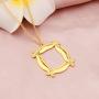 SEIRAA Friends TV Show Inspired Jewelry Monicas Door Frame Necklace Present for Friends Fan