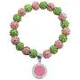 UJIMS Pink and Green Pearl Bracelet Sorority Paraphernalia Gift Graduation Earrings for Women Girls UJIMS Pink and Green Pearl Bracelet Sorority Paraphernalia Gift Graduation Earrings for Women Girls