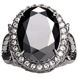 RockLove DISNEYS SLEEPING BEAUTY Maleficent Crystal Ring