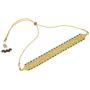 Aheli Indian Wedding Wear Polki Stone Beaded Choker Necklace with Maang Tikka Set Ethnic Fashion Jewelry for Women
