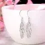 Sllaiss 925 Sterling Silver Celtic Knot Dangle Earrings Good Luck Irish Celtic Knot Vintage Drop Earrings Celtic Jewelry for Women Sllaiss 925 Sterling Silver Celtic Knot Dangle Earrings Good Luck Irish Celtic Knot Vintage Drop Earrings Celtic Jewelry for Women