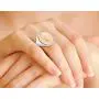 Miabella 925 Sterling Silver Genuine Italian 20-Lira Coin Ring for Women Made in Italy