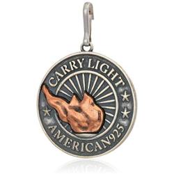 Alex And Ani Replenishment 19 Womens Liberty Copper Cl, Large Charm, Sterling Silver