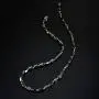 Caiyao Hematite Magnetic Necklace Pain Relief Therapy Arthritis Migraine Headaches Shoulders Back Beads Necklace