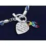 Fundraising For A Cause | Autism Awareness Charm Bracelet with Accent String - Puzzle Ribbon Bracelets for Autism & Asperger’s Awareness in a Gift Box Fundraising For A Cause | Autism Awareness Charm Bracelet with Accent String - Puzzle Ribbon Bracelets for Autism & Asperger’s Awareness in a Gift Box