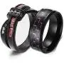 wedding ring set His Hers Couples Matching Rings Womens Black Gold Filled Red Ruby CZ Wedding Engagement Ring Bridal Sets & Mens Stainless Steel Wedding Band wedding ring set His Hers Couples Matching Rings Womens Black Gold Filled Red Ruby CZ Wedding Engagement Ring Bridal Sets & Mens Stainless Steel Wedding Band