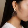 6 Pairs Resin Acrylic Vintage Drop Dangle Stud Earrings Jewelry for Women and Girls(Factory direct sales)