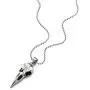 COOLSTEELANDBEYOND Stainless Steel Mens Womens Eagle Bird Skull Pendant Necklace with 30 Inches Ball Chain, Polished COOLSTEELANDBEYOND Stainless Steel Mens Womens Eagle Bird Skull Pendant Necklace with 30 Inches Ball Chain, Polished