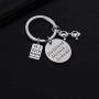 ENSIANTH Optometrist Gift She Believed She Could So She Did Keychain Eye Doctor Gift Optometrist Graduation Jewelry