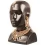 Touchstone Indian Bollywood Bridal Jewelry Necklace in Antique Gold Tone for Women Touchstone Indian Bollywood Bridal Jewelry Necklace in Antique Gold Tone for Women