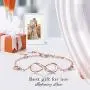 Billie Bijoux Womens 925 Sterling Silver Infinity Endless Love Symbol Charm Adjustable Bracelet Gift for Women Girls Mom Mothers Day Billie Bijoux Womens 925 Sterling Silver Infinity Endless Love Symbol Charm Adjustable Bracelet Gift for Women Girls Mom Mothers Day