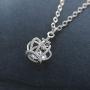Yalice Minimalist Crown Pendant Necklace Chain Short Crystal Necklaces Jewelry for Women and Girls