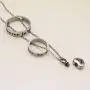 Two Circled with Heart Cremation Charm Pendant Stainless Steel Memorial Urn Necklace Ashes Holder Urn Keepsake Jewelry Two Circled with Heart Cremation Charm Pendant Stainless Steel Memorial Urn Necklace Ashes Holder Urn Keepsake Jewelry