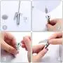 LOYALLOOK Urn Necklaces for Human Pet Ashes Angel Wing Cylinder Memorial Urn Necklace Stainless Steel Cremation Jewelry Urn Keychain for Ashes