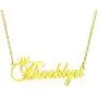 Name Crown Necklace,Personalized Custom Women Girls Initial Letter Crown Name Pendant Necklace Stainless Steel Necklace Chain Jewelry Gift Name Crown Necklace,Personalized Custom Women Girls Initial Letter Crown Name Pendant Necklace Stainless Steel Necklace Chain Jewelry Gift