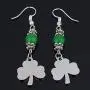 Soul Statement 4-Leaf Clover Shamrock Dangle Earrings for Women St Patrick Day Accessories Soul Statement 4-Leaf Clover Shamrock Dangle Earrings for Women St Patrick Day Accessories