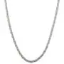 Solid 925 Sterling Silver 4mm Unique Byzantine Necklace Chain - with Secure Lobster Lock Clasp Solid 925 Sterling Silver 4mm Unique Byzantine Necklace Chain - with Secure Lobster Lock Clasp