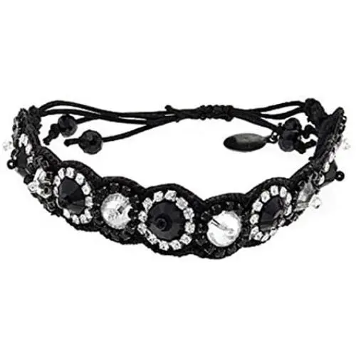 Deepa Gurnani HSN Deepa Black Mallorie Bracelet Jewelry Gift