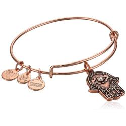 Alex and ANI Hand of Fatima III Bangle Bracelet Expandable