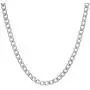 The Bling Factory 4mm High-Polished Stainless Steel Flat Cuban Link Curb Chain Necklace + Gift Box The Bling Factory 4mm High-Polished Stainless Steel Flat Cuban Link Curb Chain Necklace + Gift Box