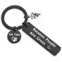 MAOFAED Vet Techs Gift Funny Veterinary Technician Gift Because People are Gross Veterinarian Keychain Vet Student Gift Veterinarian Graduation Gift