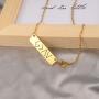SUNSH God is Greater Than The Highs and Lows Pendant Necklaces for Women Teen Girls Coordinates Specific Bar Necklace Religious Best Friend Girlfriend Wife Mother Daughter Lover Jewelry Gifts Gold