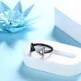 Celtic Knot Bar Necklace Gift Jewelry 925 Sterling Silver/Gold Plated/Black Tone Adjustable Arrow Ring Geometric Triangle Ring Modern Fashion Jewelry Gift for Women Girls
