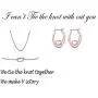 Bridesmaid Bracelet Earrings Gifts Set of 4 6 7 8,Bridesmaid Proposal Gifts Sets for Bachelorette Party Shower Party