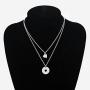 SEIRAA Mother Daughters Necklace Set Mom Daughter Heart Jewelry Gift for Mom