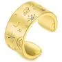 AllenCOCO 14K Gold Plated Adjustable Moon Star Sun Statement Ring, Wide Band Ring for Women, Gold Stacking Rings for Women AllenCOCO 14K Gold Plated Adjustable Moon Star Sun Statement Ring, Wide Band Ring for Women, Gold Stacking Rings for Women