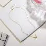 AllenCOCO Round White Opal Adorned Sunburst 14k Gold Plated Necklace/Opal Necklaces for Women AllenCOCO Round White Opal Adorned Sunburst 14k Gold Plated Necklace/Opal Necklaces for Women