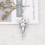 WSNANG Movie Arwen Evenstar Earrings Necklace Movie Inspired Jewelry Gift for Fans