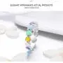 Lorrifal 925 Sterling Silver Fashion Classic Three-Colors Flower with CZ Ring Best Jewelry Gifts for Women Girls Size 6 to 8 Lorrifal 925 Sterling Silver Fashion Classic Three-Colors Flower with CZ Ring Best Jewelry Gifts for Women Girls Size 6 to 8