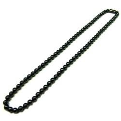 Accents Kingdom Mens Magnetic Hematite Therapy & Healing Stone with Round Beads Necklace