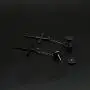 JSEA Black Silver Stainless Steel Cross Dangle Long Earrings Barbell Screw Back Round Stud Earrings JSEA Black Silver Stainless Steel Cross Dangle Long Earrings Barbell Screw Back Round Stud Earrings