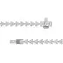 La4ve Diamonds 1.00 Carat Real Diamond Martini Tennis Bracelet (J, I3) Rhodium Gold Plated Over Sterling Silver 3 Prong Set Miracle Plate Womens Fashion Jewelry (White, Yellow, Rose Gold Tone)
