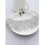 Nicute Festival Rhinestone Choker Necklace Full Crystal Silver Necklaces Chain Summer Club Neck Jewelry Accessories for Women and Girls