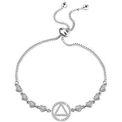 ENSIANTH Sobriety Gift Addiction Recovery Gift AA Bracelet NA Bracelet AA NA Recovery Sobriety Gift