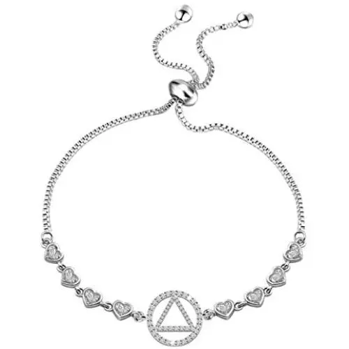 ENSIANTH Sobriety Gift Addiction Recovery Gift AA Bracelet NA Bracelet AA NA Recovery Sobriety Gift