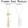 Jstyle 8Pcs Long Pendant Necklace Set Women Bar Circle Leaf Tassel Y Statement Necklace Silver Gold Plated Chain Necklace Set Jstyle 8Pcs Long Pendant Necklace Set Women Bar Circle Leaf Tassel Y Statement Necklace Silver Gold Plated Chain Necklace Set