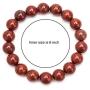 eletout Handmade 10mm Round Natural Semi Precious Gemstone Beaded Stretch Solid Color Bracelets