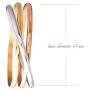 Stainless Steel Gold Rose Gold Silver Bangle Bracelets for Women Cuff Stacking Bracelets