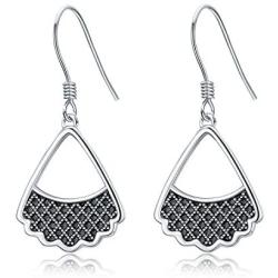 925 Sterling Silver RBG Dissent Collar Earrings Dangle Drop Jewelry Gifts for Women Fan of Ruth Bader Ginsburg