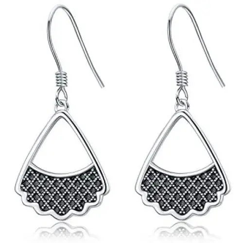 925 Sterling Silver RBG Dissent Collar Earrings Dangle Drop Jewelry Gifts for Women Fan of Ruth Bader Ginsburg 925 Sterling Silver RBG Dissent Collar Earrings Dangle Drop Jewelry Gifts for Women Fan of Ruth Bader Ginsburg